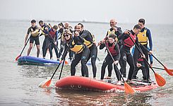 paddle géant kerguelen sports océan larmor-plage