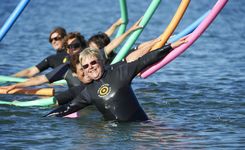 aquagym en mer à larmor plage