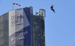 tyrolienne cite de la voile lorient