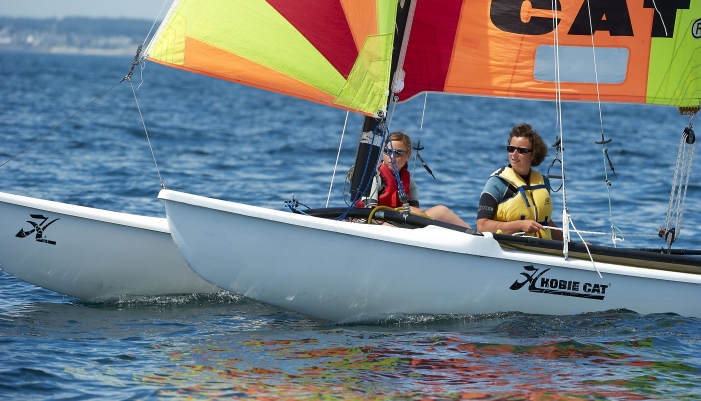 Sortie en mer sur un voiler à Lorient