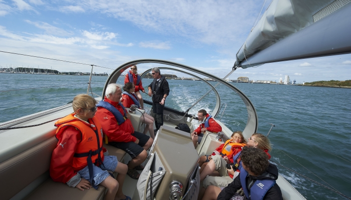 Sortie en Mer Cité de la Voile Eric Tabarly Lorient