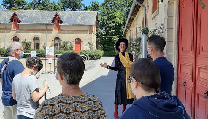 clémence de clamard en visite au Haras d'Hennebont