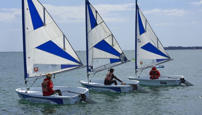 Navigation enfant en solo à Larmor-Plage