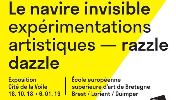 affiche exposition navire invisible